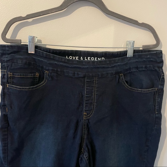 Addition Elle Love and Legend Jegging Jean Blue Size 18 - Picture 2 of 6
